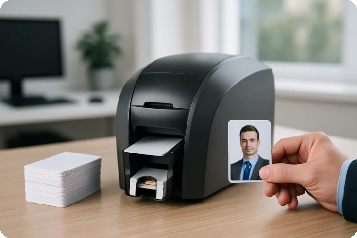 Kortprintere til virksomheder - v�lg rigtigt f�rste gang