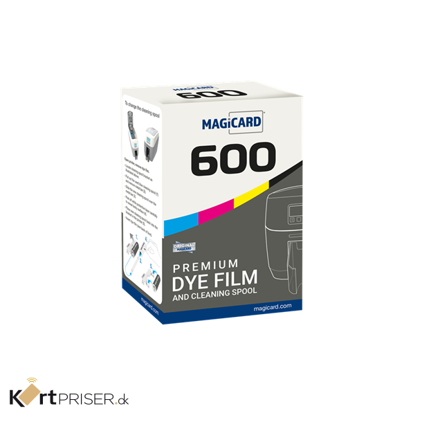MagiCard 4-farve printfolie til ny model 600