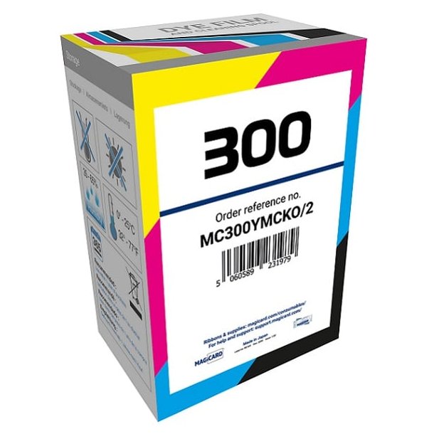 MagiCard 4-farve printfolie til ny model 300