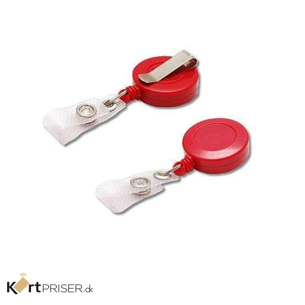 Yoyo med blte klips og plast strip med tryk knap