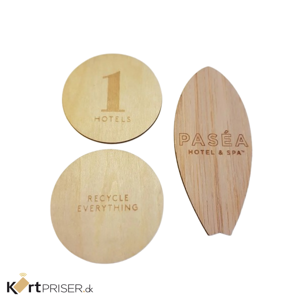 Mifare eller Prox BIO Tags - Eco-FriendlyWoodenTags