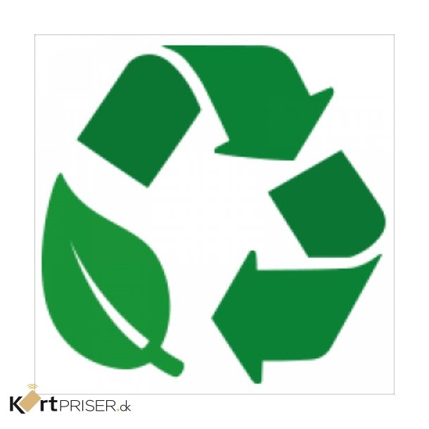 Kortholder, transparent hrd plast, horisontal