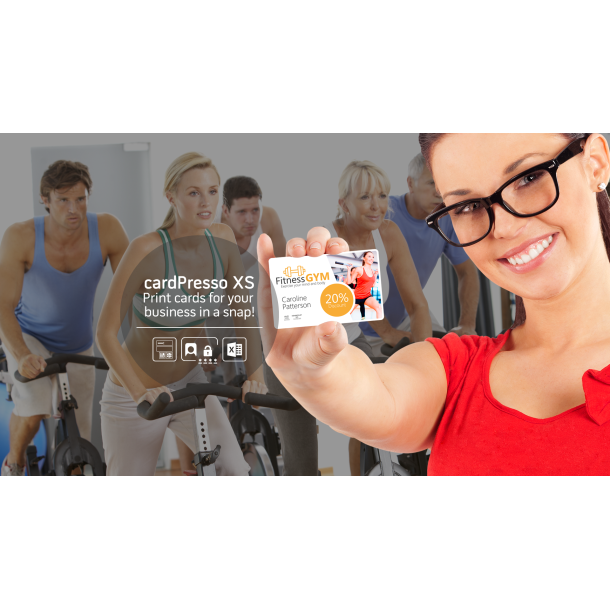 CARDPRESSO XS: Design- og print software - Win og Mac kompatibel