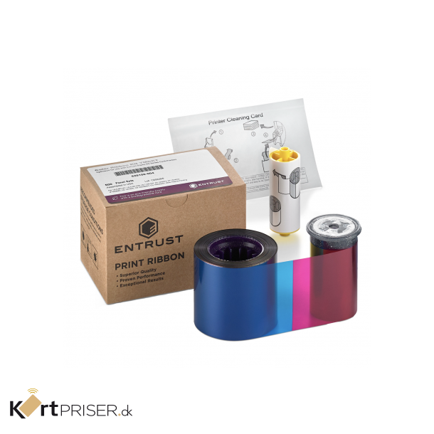 Entrust Sigma YMCKT-KT farvebnd til model DS2 - Duplex