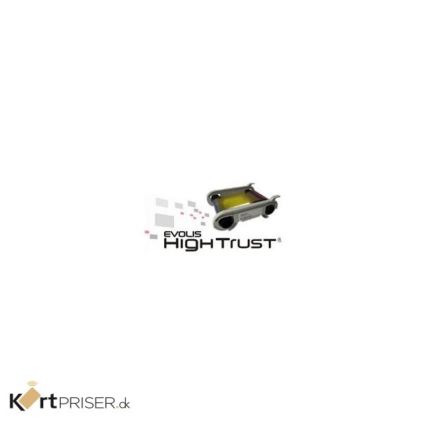 Evolis 4-farve farvebnd - printfolie til Evolis model Badgy