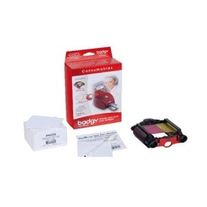 Badgy 4-farve print folie + kort + rensekit