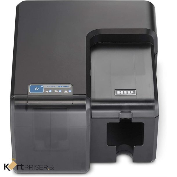 Fargo-HID Ink1000 plastkort-printer, 4-farve - BRUGT