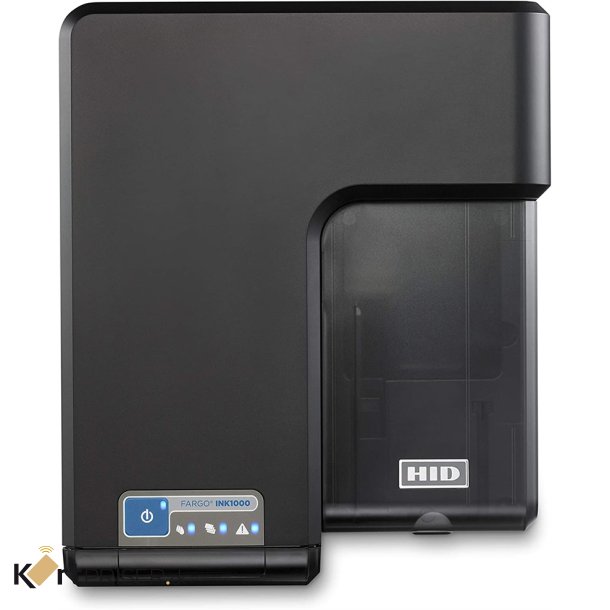 Fargo-HID Ink1000 plastkort-printer, 4-farve - BRUGT