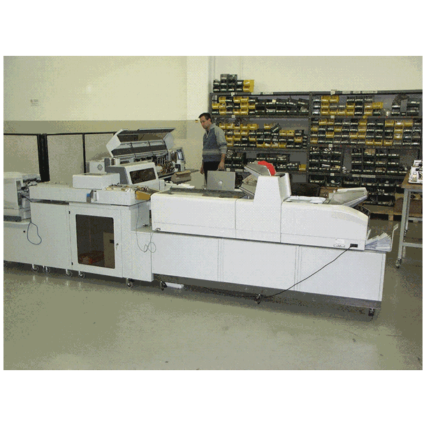 MS 20 KortInserter + PFE MaxiMailer med 2 stationer - SOLGT