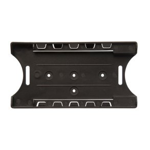 Kortholder, ben, sort plast - 1 til 6 kort