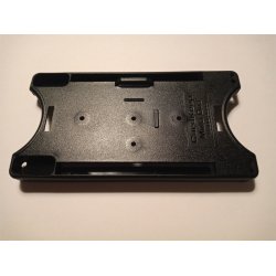 Kortholder, ben, sort plast - 1 til 6 kort