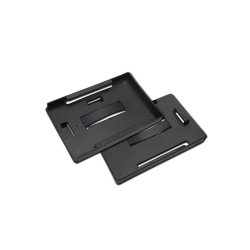 Kortholder, ben, sort plast - 1 til 5 kort