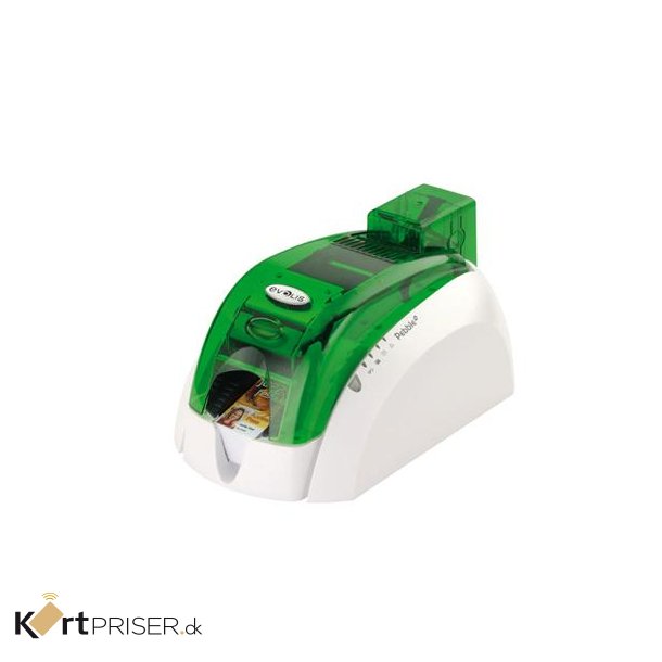 Evolis Pebble4 1-sidet 4-farve plastkort printer - SOLGT