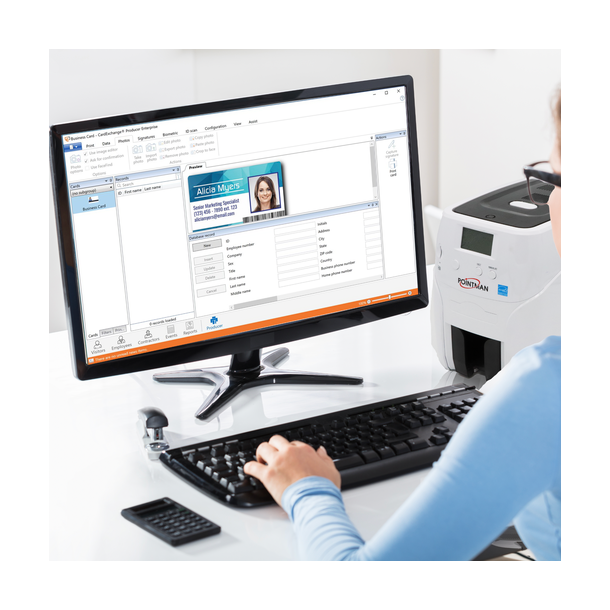 Pointman N10 kortprinter