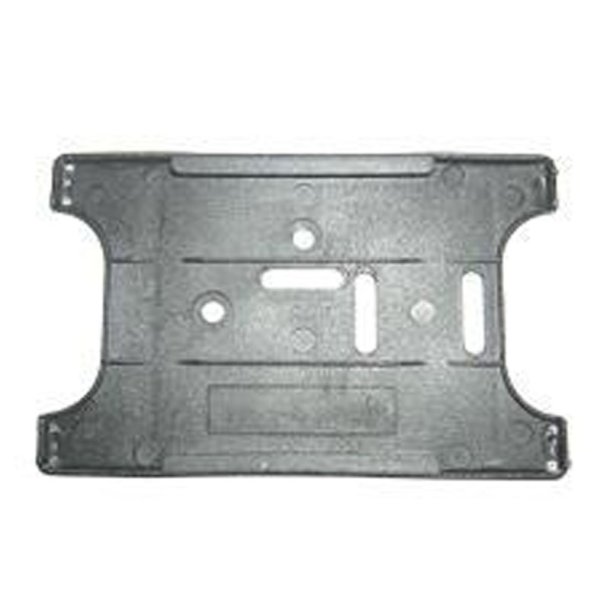 Kortholder, sort plast, horisontal - ECO