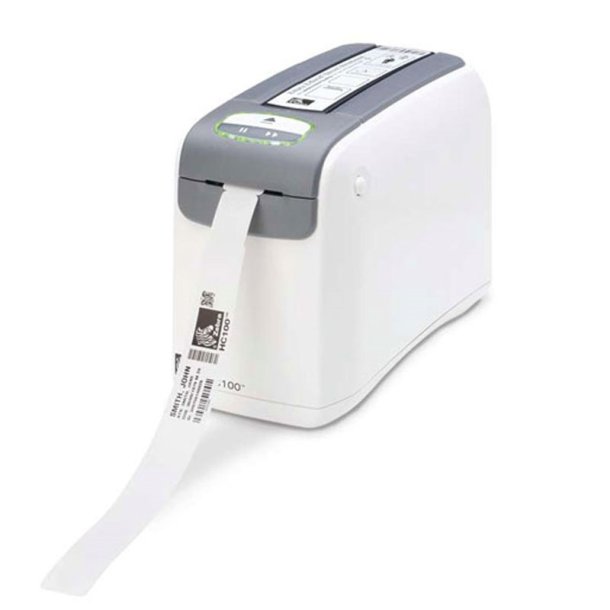 Zebra HC 100 Wristband Printer demo - SOLGT
